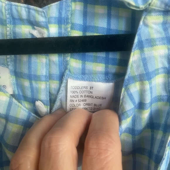 Simply Basic Girl’s Plaid Sundress - Picture 5 of 5